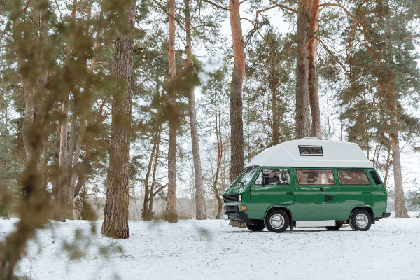 met de camper winterkamperen