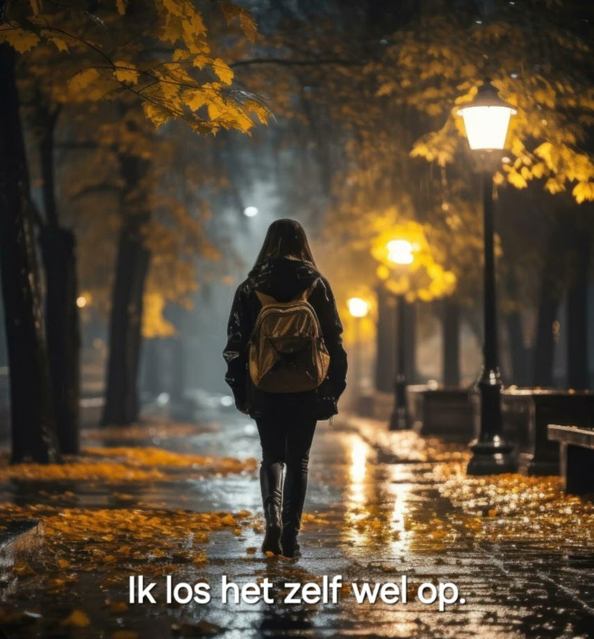 Ik los het zelf wel op