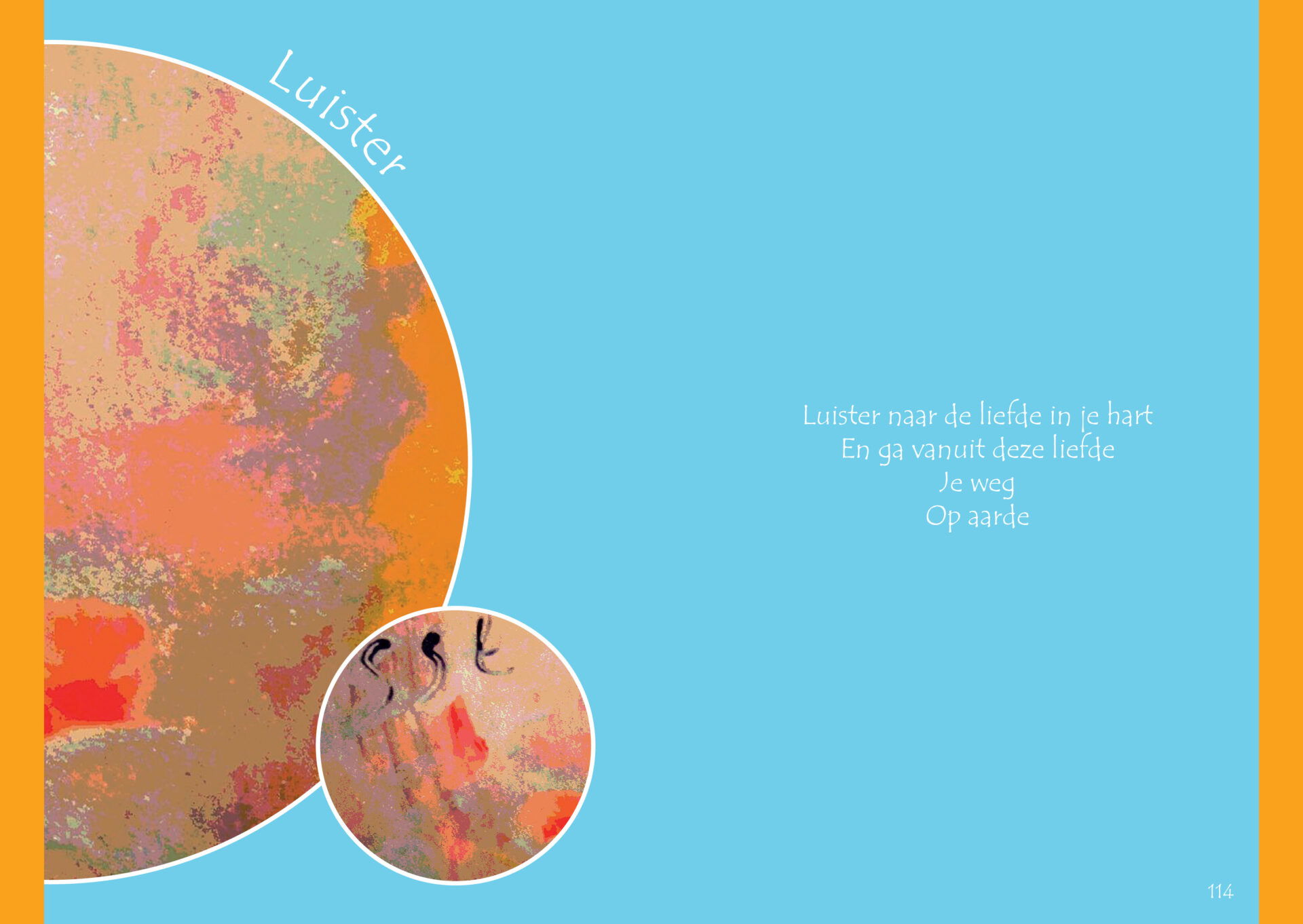 Uit de gedichtenbundel 'Geborgen in liefde' van Janneke