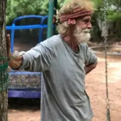 Ivar Jenten founder of the Isai Ma(i)yam Trust in Pondicherry Auroville India