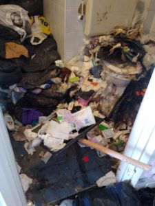Vervuilde woning schoonmaken