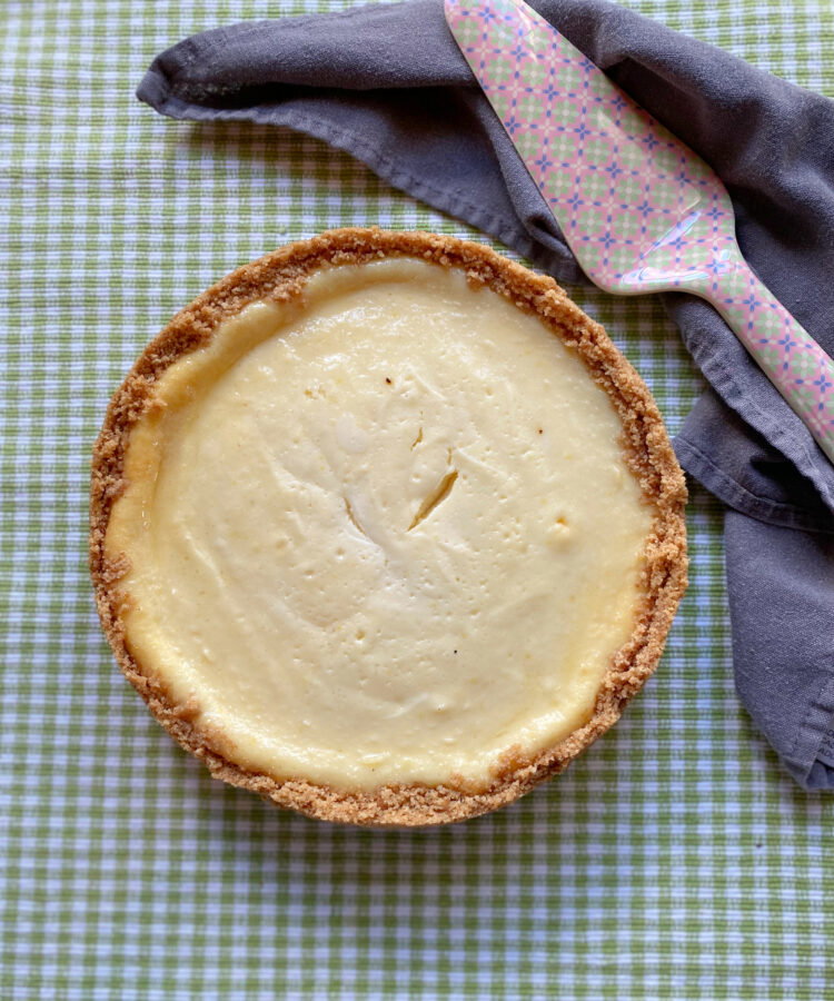 gebakken cheesecake stap voor stap