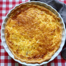 traditionele quiche lorraine zonder kaas
