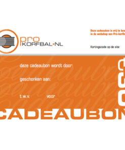Cadeaubon Pro-korfbal.nl