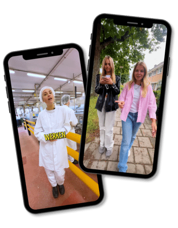 Werken-bij social content