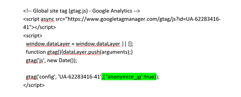 Privacyvriendelijk instellen van Google Analytics