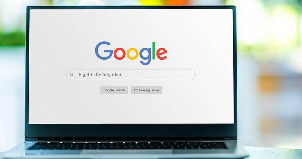 The right to be forgotten en Google
