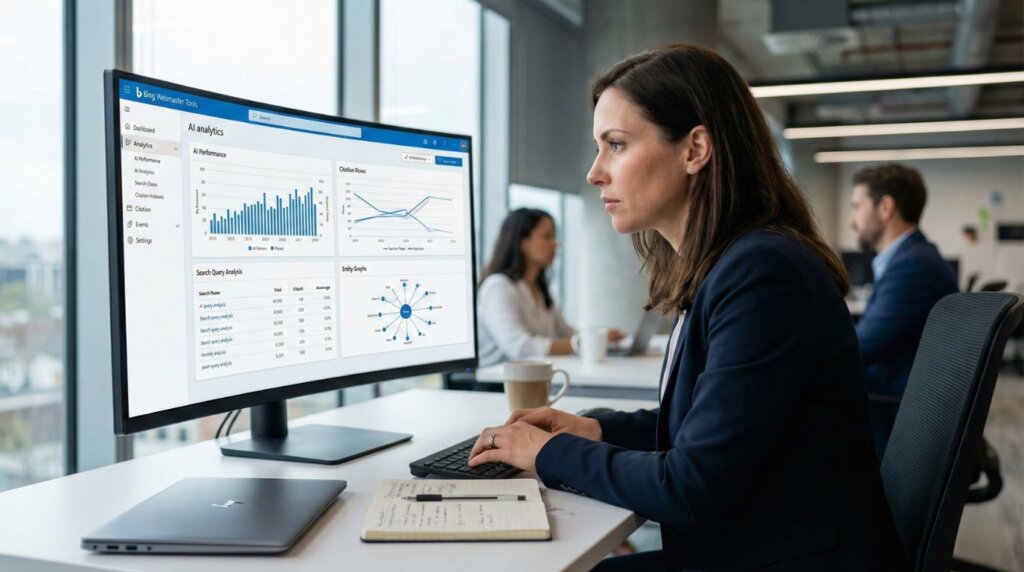AI Performance in Bing Webmaster Tools zo meet je jouw zichtbaarheid in AI-antwoorden