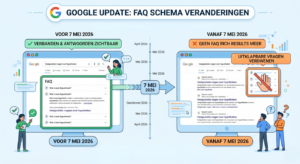 Google stopt met FAQ rich results
