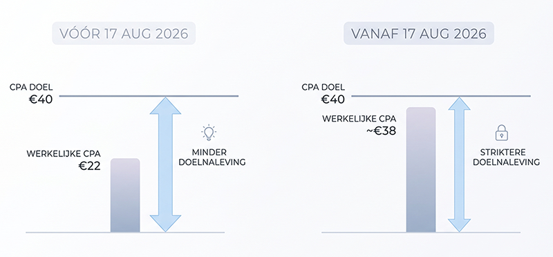 Doel cpa en roas wijzigingen 17-08-2026