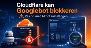 Cloudflare kan Googlebot blokkeren