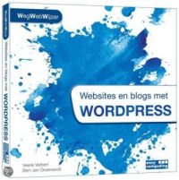 WordPress boeken: Flexibele websites en blogs met WordPress boekomslag
