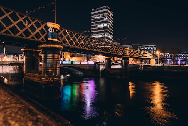Dublin Bridge Night